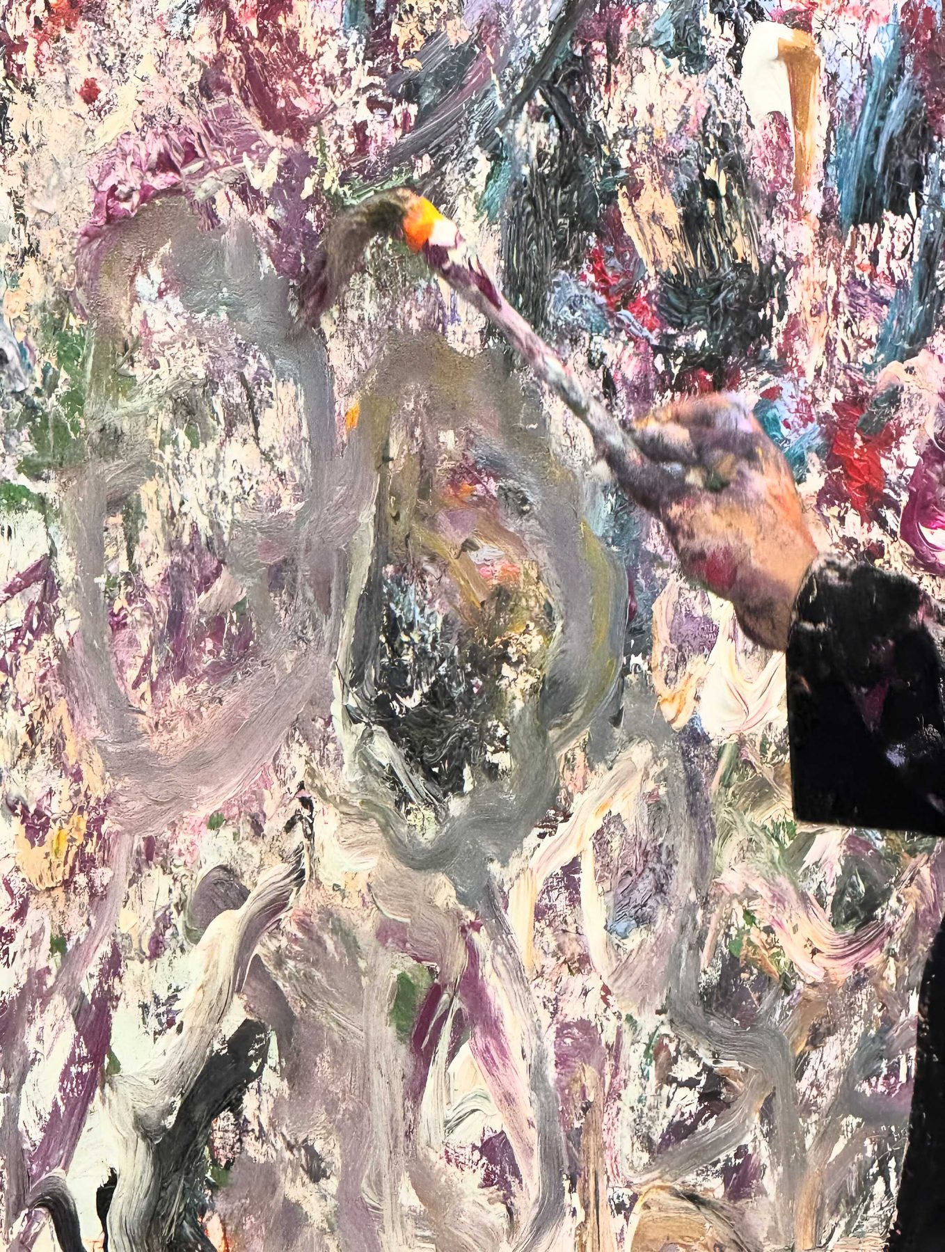 Two Hearts on canvas